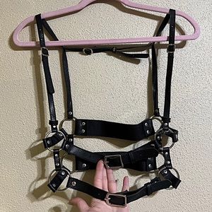 Vegan Leather Harness from Kikiriki/Dollskill!